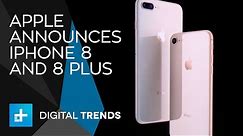 Apple iPhone 8 and 8 Plus - Full Announcement From Apple's 2017 Keynote
