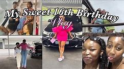 My Sweet 16 Birthday Party Vlog | South African YouTuber