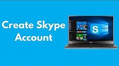 How to Create Skype Account in Laptop (2021)