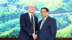Gặp Thủ tướng, CEO Apple Tim Cook mong muốn đẩy mạnh đầu tư