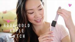 New! ♥ Rose Gold Apple Watch Unboxing ♥