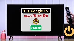 Fix- TCL Google TV That Won't Turn ON! [Troubleshoot]