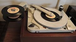Thorens TD-224 Record Changer - Changing 45 RPM Records