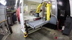 “The Lean Machine Generation 2” Robotic Machine Tending System - Acieta & Wagner Machine Company