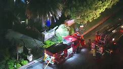 La Jolla mansion spared from garage fire