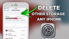How To delete Other Storage on iPhone | How To Clear other Storage on iPhone |