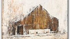 Yihui Arts Large Farmhouse Rustic Wall Decor Canvas Wall Art Painting Pictures for Living Room