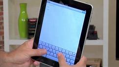 How to Use the iPad Split Keyboard