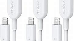 Anker Lightning Cable(3-Pack), Powerline II [3ft MFi Certified] Charger Cable/Sync Lightning Cord Compatible with iPhone SE 11 11 Pro 11 Pro Max Xs MAX XR X 8 7 6S 6 5, iPad and More