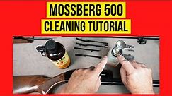Mossberg 500 Cleaning. Disassemble, Clean & Lubricate 12 gauge Pump Shotgun #mossberg