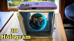 How to Make 3D Hologram Video Projector at Home | MJ Craft