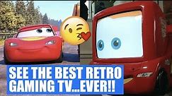 The BEST Retro Gaming CRT TV Monitor ever - Disneys Pixars Cars Lightning McQueen