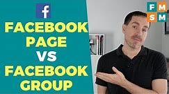How Is A Facebook Group Different Than A Page