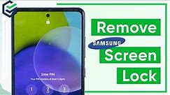 2022 How to Remove Screen Lock Android | Remove Screen Lock Password on SAMSUNG