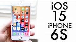 iOS 15 OFFICIAL On iPhone 6S! (Review)