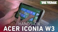 Computex 2013: Acer Iconia W3 hands-on