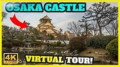 🏯 Osaka, Japan - Osaka Castle Park (大阪) - 4k Osaka Walk