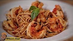 How To Make Shrimp Scampi Pasta | Take Your Scampi To A Higher Level | Hawt Chef