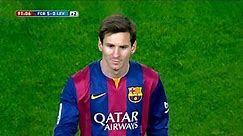 Messi Hat-Trick vs Levante (Home) 2014-15 English Commentary HD 1080i