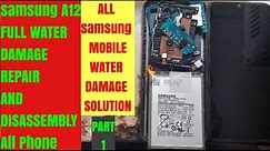 Samsung A12 water damage repair samsung A12 dead Solution And Disassembly Fully #solutions