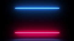 Red Blue Neon Tube Lights Stock Footage Video (100% Royalty-free) 1100044733 | Shutterstock