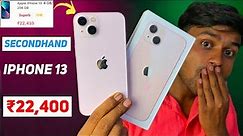 Second Hand iPhone 13 at ₹22,435 Only😲 😱 I Best Trusted 9 Secondhand Mobile Website in India ✅