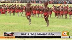 Maasai Morans' traditional dance performance during Madaraka Day