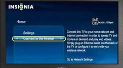 Getting Connected via Ethernet | Insignia Connected TV