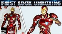 Iron Man Mark 50 Threezero DLX Avengers Infinity War Figure Unboxing | First Look
