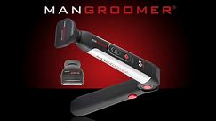 MANGROOMER ULTIMATE PRO Do-It-Yourself Electric Back Hair Shaver with 2 Attachment Heads both with Shock Absorber Flex Necks