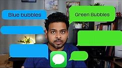 Green or Blue? The iPhone Message Bubble Breakdown! 💬📱