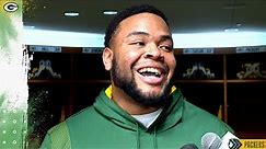 Zach Tom on being drafted by the Packers: 'Happy to get back to playing football'