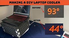Making a DIY Laptop Cooler