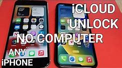 iCloud Unlock iPhone Xr,Xs,11,12Pro,13mini,14,14Plus Locked to Owner without Computer World Wide✔️