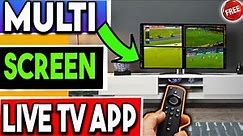 🔴NEW LIVE CHANNELS APP WITH MULTI-SCREEN CONTENT !