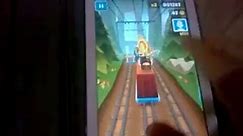 playing subway surfers on a galaxy tab 3-----by cool-stuffy