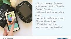 How To Download and Pair the Omron Connect App with Your Compatible Omron Device Via Bluetooth®