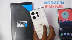 Moto edge 50 pro screen Guard application