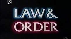 Law & Order Intro (Rare) 1990 (Everybody's Favorite Bagman)