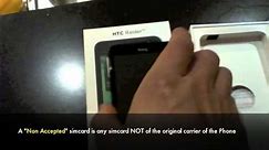 How to Unlock HTC Raider & Vivid 4G LTE by HTC Sim Unlocking Code At&t, Rogers, Bell - No Rooting!