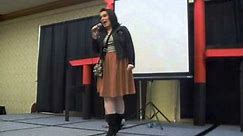 Monica Rial speaks in different character voices