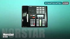 How To Turn On/Off The Auto Attendant On The Norstar M7310 Phone