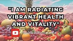 Boost Health & Strengthen Immunity: Healing Affirmations for Vibrant Well-being