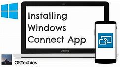 Install Windows Connect