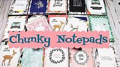 Craft Fair Idea #8: Chunky Notepads | Using Dollar Tree notepads | 2018