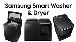 Samsung Smart Washer & Dryer | Setting up and testing our new Samsung Smart Washer & Dryer