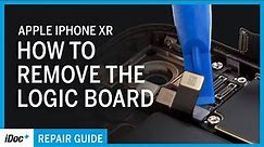 iPhone XR – Logic board removal [repair guide including reassembly]