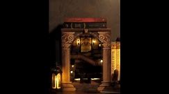 Renaissance Grand Library DIY Miniature Book Nook by Anavrin