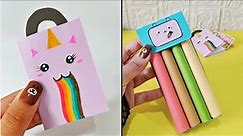 How to make cute crafts || Cute paper crafts