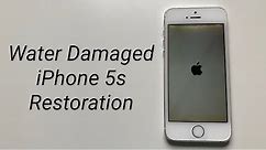 iPhone 5s Water Damage Restoration!